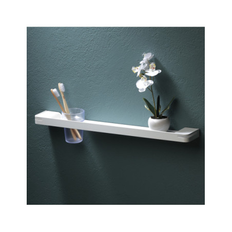 Tablette de lavabo et porte verre - Ésthétique et de qualité