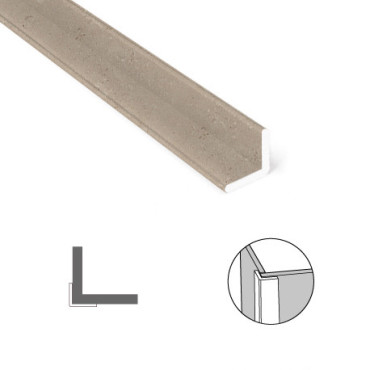 Profilé Décofast angle sortant pour panneau mural