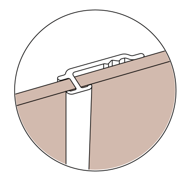 Profile Décofast 6 mm blanc — Liaison