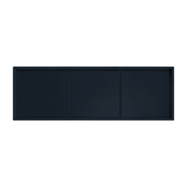 Niche de douche Décofast inox laqué noir 300x900 mm design et étanche