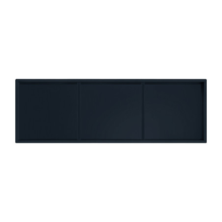 Niche de douche Décofast inox laqué noir 300x900 mm design et étanche