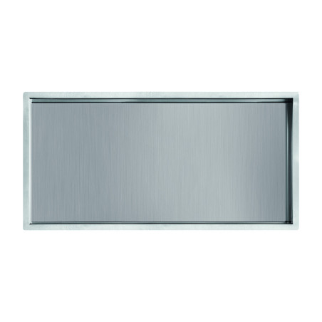 Niche de douche Décofast inox brossé mat 300x600 mm design et étanche