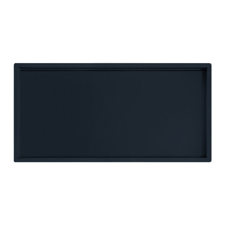 Niche de douche Décofast inox laqué noir 300x600 mm design et étanche