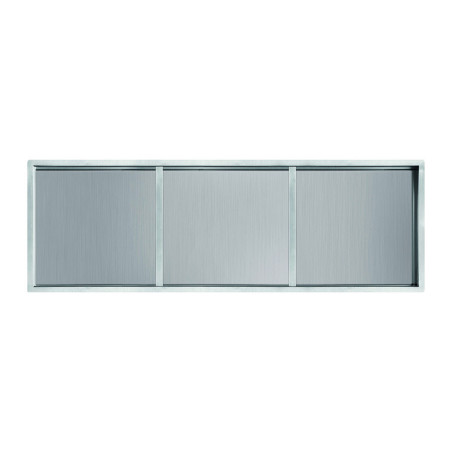 Niche de douche Décofast inox brossé mat 300x900 mm design et étanche