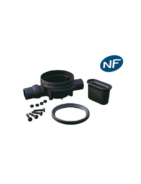 Siphon de Sol Lineal sortie horizontale 170x300 mm - Lazer