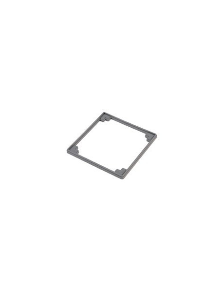 Rehausse 5 mm pour grille carrée bonde Rotaflux 120x200x5 mm - Lazer