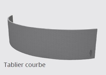 Tablier de baignoire 2600x600x20 mm - Lazer