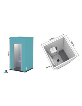 Cabine KOUTOUBIA 1200x1200 mm - Lazer