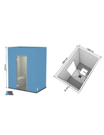 Cabine OUED 1800x1200 mm - Lazer