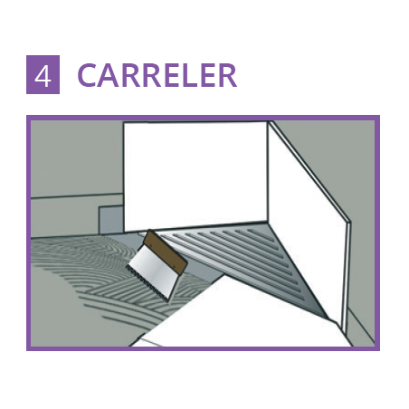 Caniveau d'angle inox Solusec Sortie Horizontale - Lazer