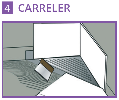 Caniveau d'angle inox Solusec Sortie Horizontale - Lazer