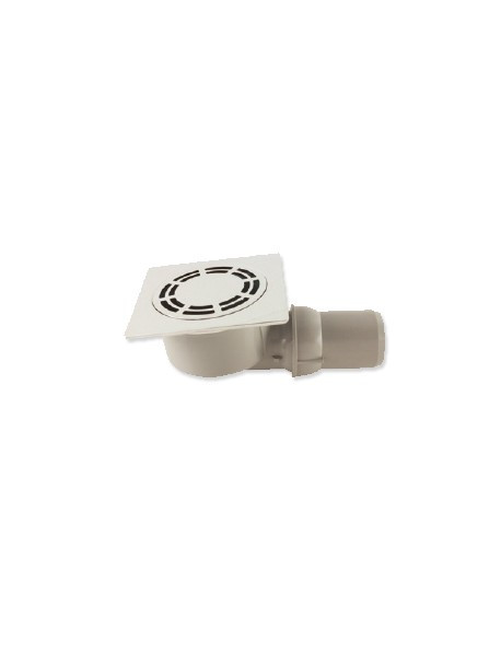 Siphon de sol PVC Solusec horizontale 70x120x120 mm - Lazer