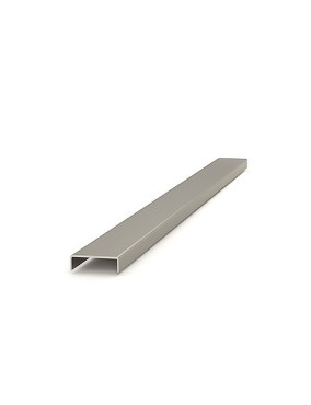 Barrette décor inox Linéal
