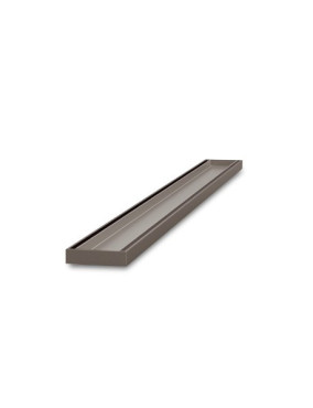 Barrette à carreler inox Linéal + cadre