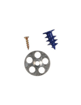Set insert + rondelle + vis pour fixation sur Panodur mural - Lazer