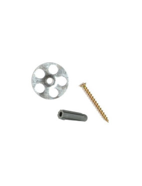 Set Cheville Mixte + Rondelle + Vis Tout Support Lot De 25 - Lazer
