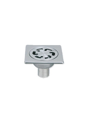 Siphon de sol inox vertical - Lazer