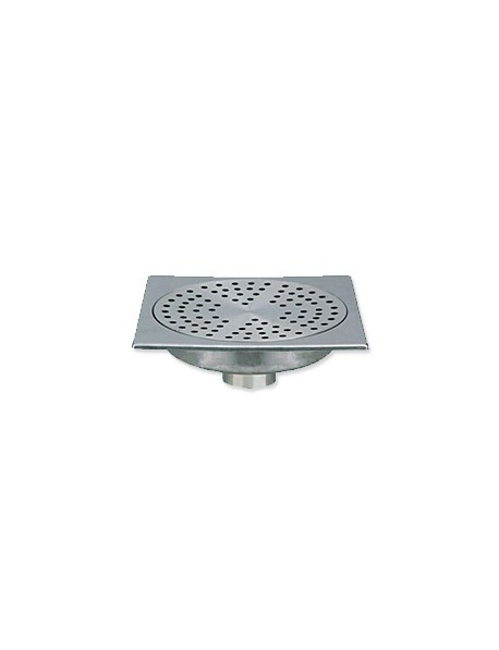 Siphon de sol inox vertical - Lazer