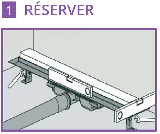 Caniveau inox Solusec linéal - Lazer