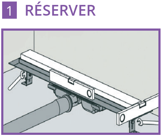 Caniveau inox Solusec linéal - Lazer