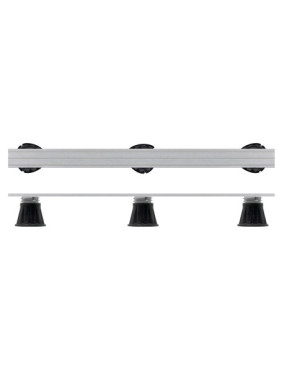 StabiliRail pour pose de receveur 75x105x880 mm - Lazer