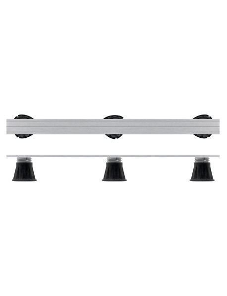 StabiliRail pour pose de receveur 75x105x880 mm - Lazer