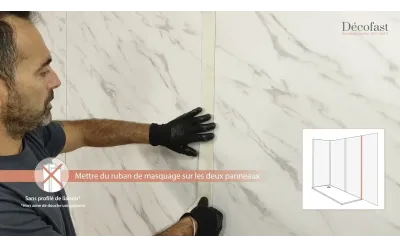 Comment installer les panneaux muraux décoratifs Décofast en pose collée ?