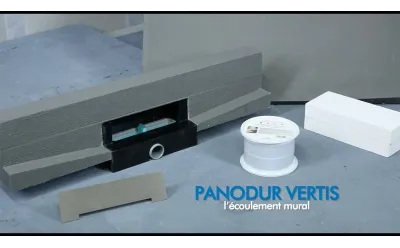 Comment installer le receveur de douche prêt à carreler Panodur vertis ?